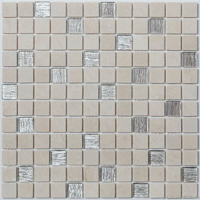 NS-mosaic Stone series К-755 Камень матовый Серая Мозаика 29,8х29,8 (2,3х2,3) см