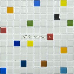 NS-mosaic Crystal series S-453 стекло Мозаика 30х30 (2,5х2,5) см