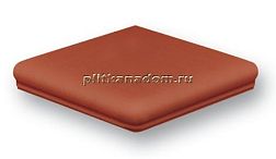 Stroeher Keraplatte Terra 307 Weizengelb Угловая Ступень - флорентинер 34,5х34,5 см