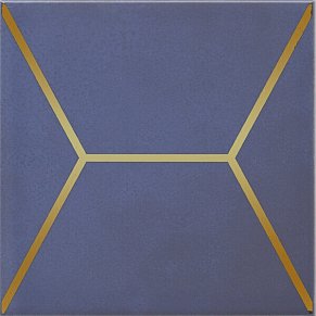 Kerama Marazzi Витраж OP-C181-17065 Декор синий 15x15 см