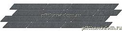 Керама Марацци Гренель SG144-005T Серый темный мозаичный Бордюр 9,8х46,5 см