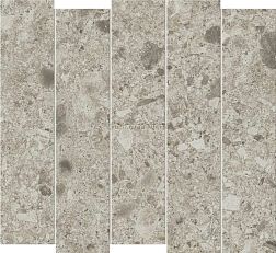 Atlas Concorde Boost Mineral Mix Pearl Mosaico Slide Серая Матовая Мозаика 29x32 см
