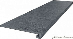 Керама Марацци Роверелла DL501300R-GCF Клееная Ступень серый темный 33х119,5 см