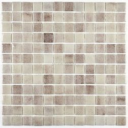 Bonaparte Мозаика стеклянная Atlantis Grey 4 мм Серая Глянцевая 2,4х2,4 31,5х31,5 см