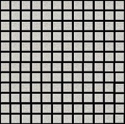 JNJ Picasso A06 Стеклянная мозаика 1х1 31,8х31,8 на бумаге см