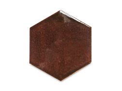 ПентаКерамика Шестиугольник Кофейный Настенная плитка ручной работы 12,5х11,1 см