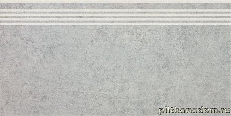 Керама Марацци Фудзи SG601900R-GR Керамогранит Светло-серый обрезной Ступень 30х60