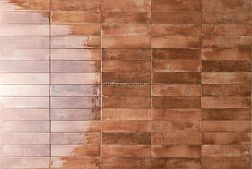 RHS Ceramiche (Rondine group) Mojave J9127 Cotto Brick Коричневый Глянцевый Керамогранит 6x25 см