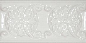 Cevica Plus Classic 10 White Zinc Бордюр 7,5х15 см