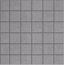 Ametis Spectrum SR01 Grey Серая Неполированная Мозаика 30х30 (5х5) см
