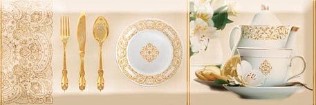 Absolut Keramika Gold Dеcor New Line Kichen A Декор 15x45