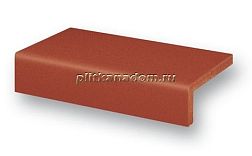 Stroeher Keraplatte Terra 307 Weizengelb Ступень - прямой угол 24х11,5 см