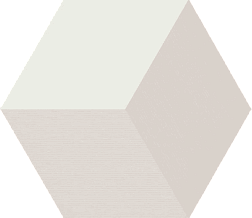 Paradyz Esagon Cube Crema Настенная плитка 19,8х17,1 см