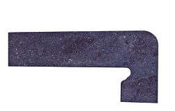 Exagres Metalica Basalt Плинтус правый 17,5х39,5 см