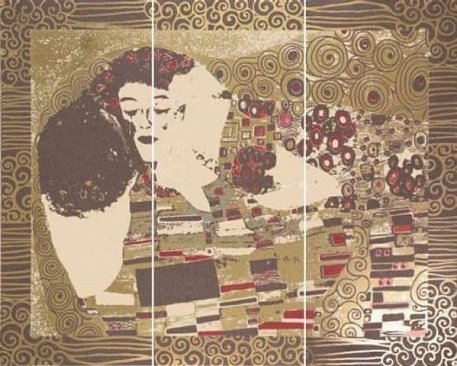 Emil Ceramica Klimt (Details) PANNELLO BACIO BEIGE Декор 75х60
