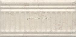 Керама Марацци Резиденция 19027-3F Беж структурированный Бордюр 9,9х20 см