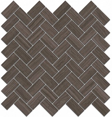 Керама Марацци Грасси Декор коричневый мозаичный SG190-003 31,5х30 см