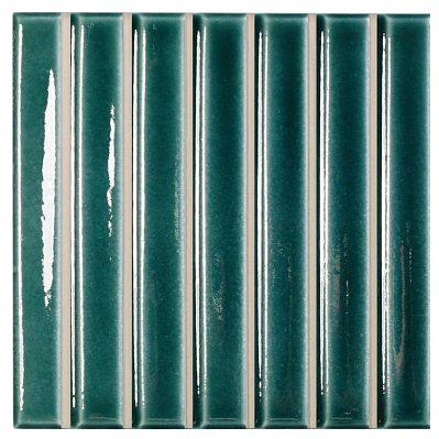 Wow Sweet Bars Teal Gloss Зеленый Глянцевый Керамогранит 11,6х11,6 см
