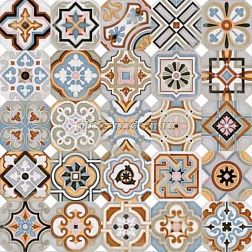 Vives Vodevil Octogono Musichalls Multicolor Декор 20x20 см