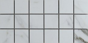 Keratile Aston White Pulido Белая Полированная Мозаика 15х30 см