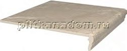 Kerama Marazzi Бореале SG934800N-GR Ступень фронтальная бежевая 30х30 см
