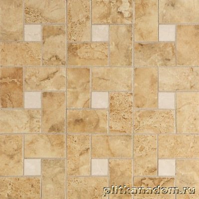Vallelunga Navona G99285 Mosaico Intreccio Beige Мозаика (3х3) 30х30