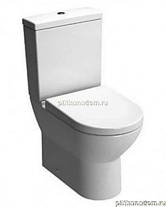 Vitra Diana 9816B003-7201 Комплект напольного унитаза Open-back , сиденье микролифт, с механизмом смыва Geberit