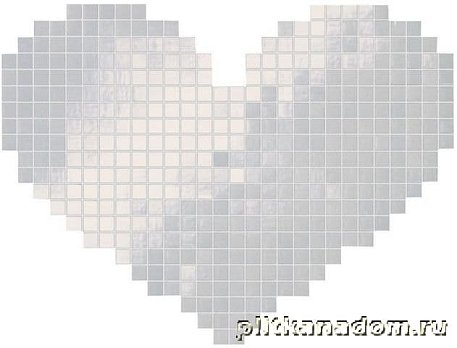 Fap Ceramiche Cupido Cuore Bianco Mosaico Мозаика 40х53,5