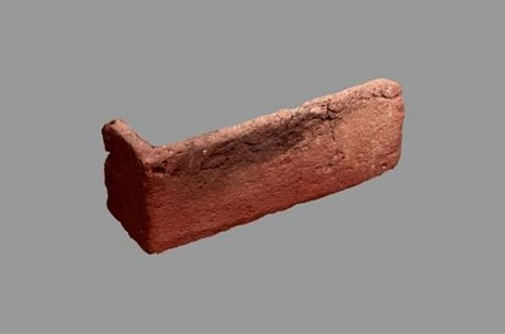 Камнелит Искусственный Камень Кирпич Старый Красный Угол 6,3х21 см
