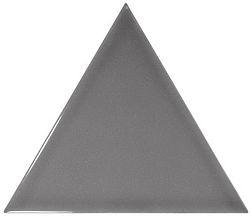 Equipe Scale 23817 Triangolo Dark Grey Настенная плитка 10,8x12,4 см