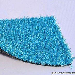 Искусственная трава Deko Цветная 20 мм голубой