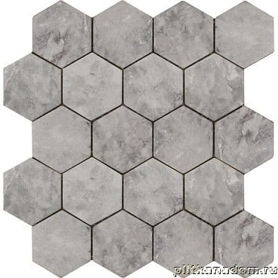 Мрамор Мозаика мраморная Hexagon Lg Tumbled 27,5х30