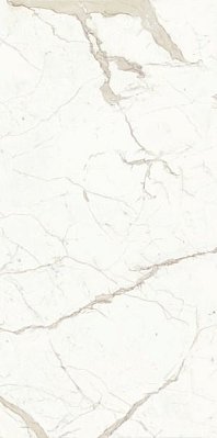 Ariostea Ultra Marmi Bianco Calacatta Lucidato Shiny Керамогранит 150x75 см