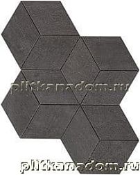 Atlas Concorde Mark Graphite Mosaico Esagono Мозаика 30x35 см