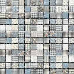 Mosavit Стеклянная мозаика Graphic Patchwork Winter 31,6x31,6 см