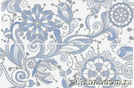 Grespania Paris Jasmin Azul Декор (комплект из 2-х штук) 50х75