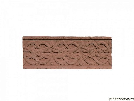 UniStone Орнамент-1 Коричневый Карниз линейный 46,4x19,7x4,5 см