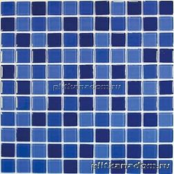 Bonaparte Мозаика стеклянная Blue wave-1 30х30