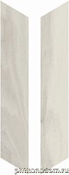 RHS Ceramiche (Rondine group) Woodie J86594 White Chevron Керамогранит 7,5х40,7 см