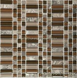 NS-mosaic Exclusive series S-809 стекло камень 30,5х30,5 см