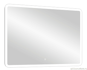 Зеркало Континент Demure LED 900х700 с подсветкой с сенсорным выключателем ЗЛП502