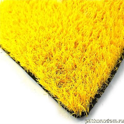 Искусственная трава Deko Цветная 20 мм жёлтый