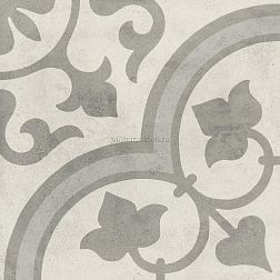 Harmony Cuban Silver Ornate Серый Матовый Керамогранит 22,3x22,3 см