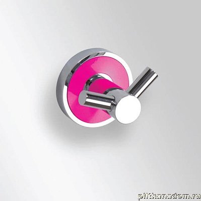 Bemeta Trend-i 104106038f Двойно держатель для одежды, розовая основа