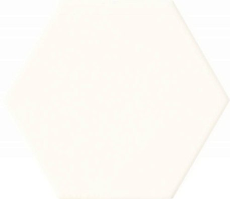 Tubadzin Burano White Hex Белая Матовая Настенная плитка 11х12,5 см