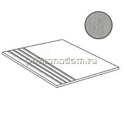 Atlas Concorde Blaze Aluminium Gradino (A0IZ) Неглазурованный керамогранит 75х37,5 см