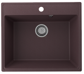 Ulgran Quartz Forte 580-06, трюфель Мойка кухонная 50х20