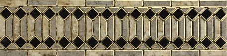 Infinity Ceramic Tiles Rimini Listello Gris Бордюр 15x60