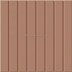 Wow Raster Lines S Mud Коричневый Матовый Керамогранит 15x15 см