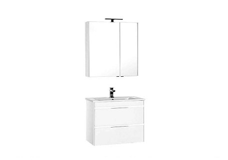 Комплект мебели для ванной Aquanet Тулон 85 белый